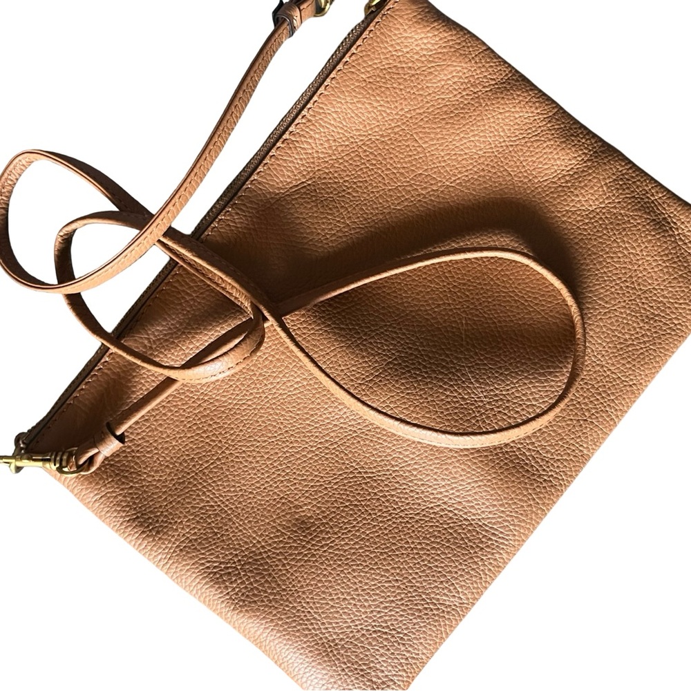 **Gorgeous Banana Republic Tan Leather Crossbody**